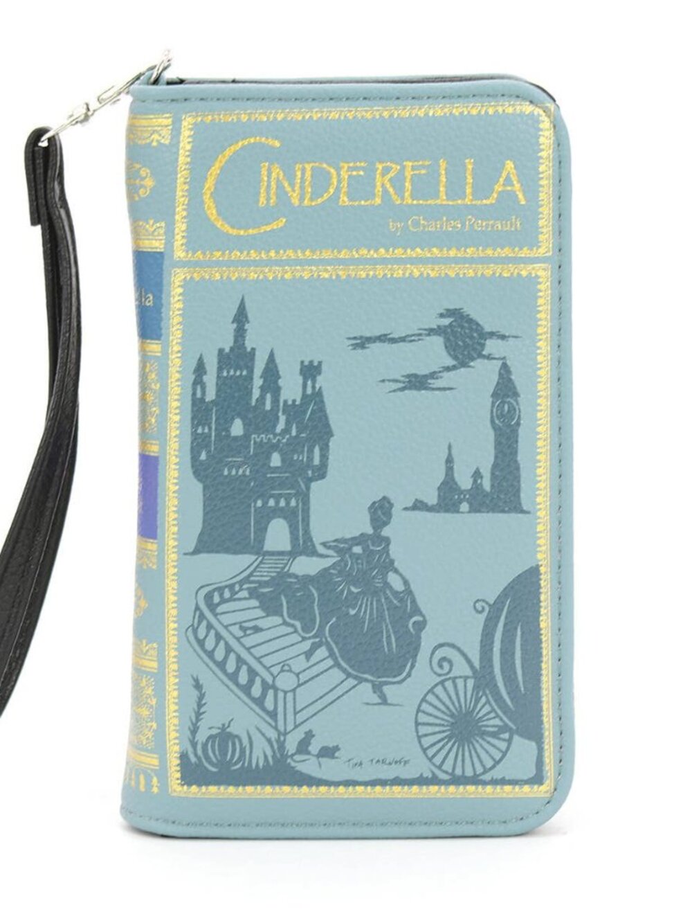 Cinderella Book Wristlet Wallet
